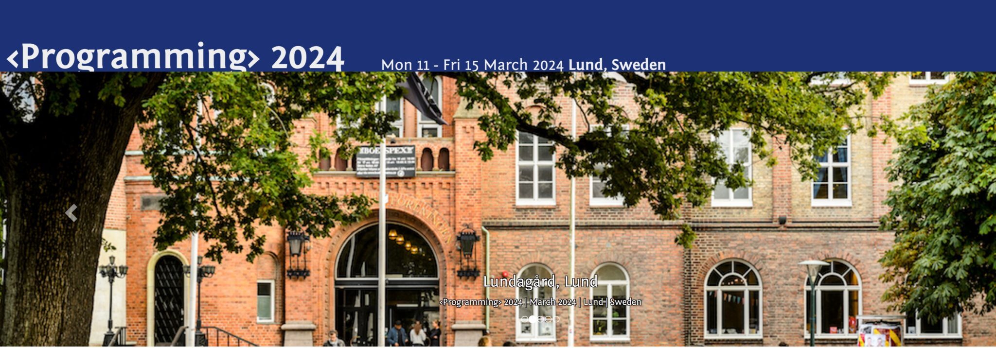 The International Conference on the Art, Science, and Engineering of Programming (‹Programming› 2024)