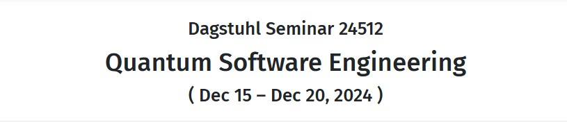 Seminario de Dagstuhl sobre Ingeniería de software cuántico 2024